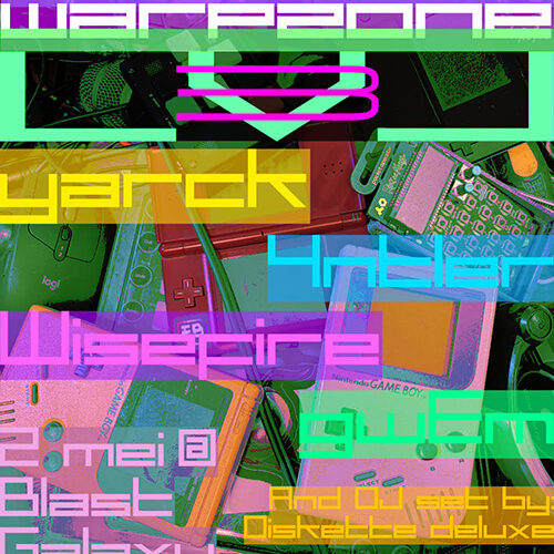 Chiptune party Warpzone @ Blast Galaxy May 2nd
